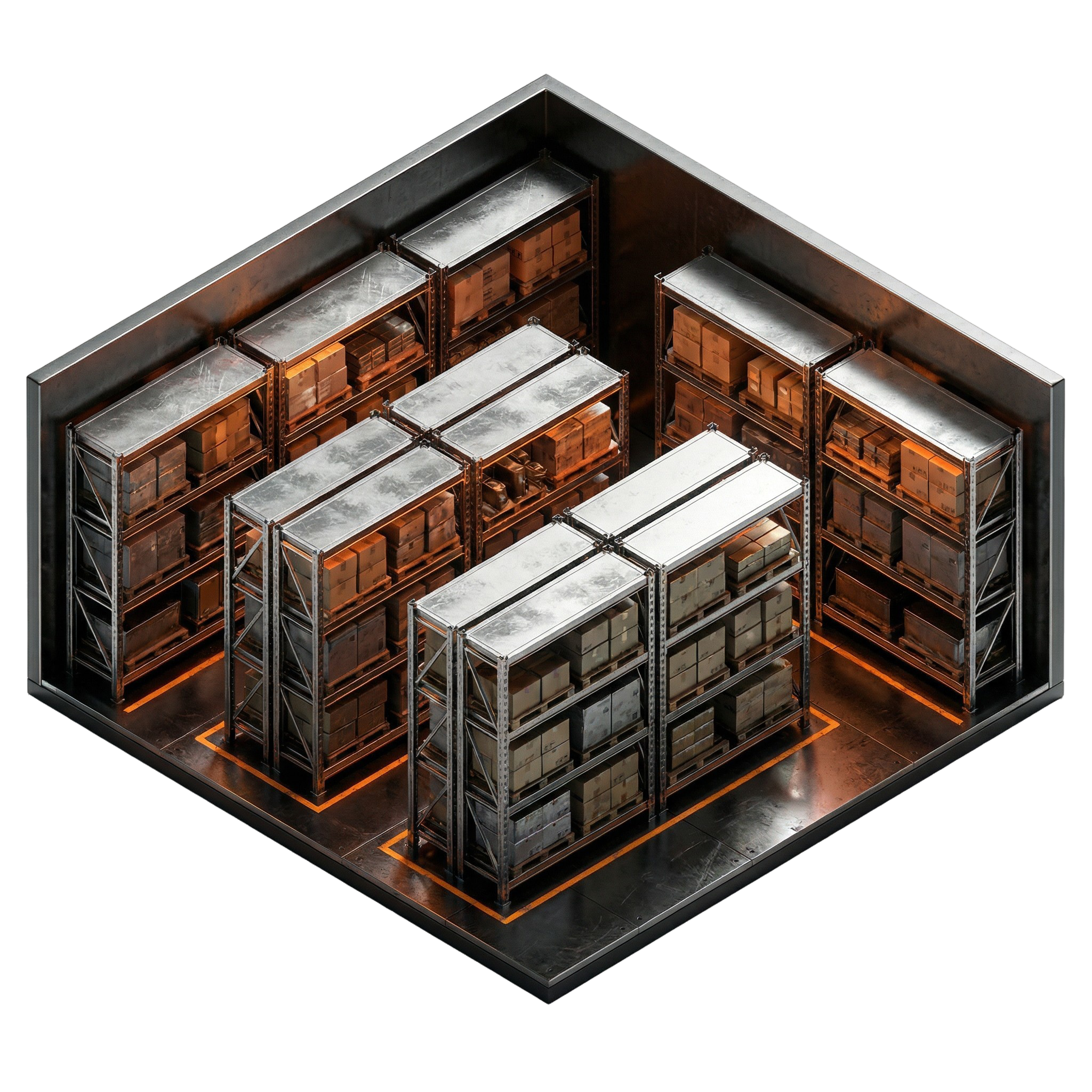 Рациональный подбор типов и габаритов стеллажей