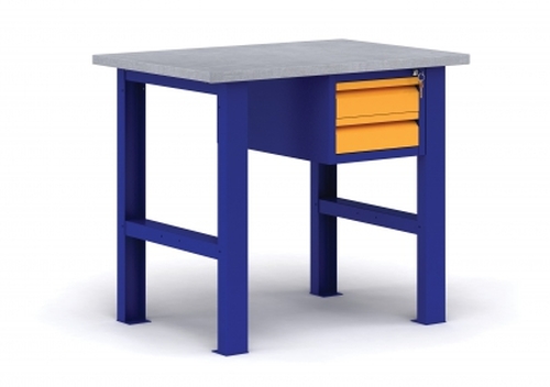 Верстак с подвесным ящиком ВП-Э (860x1000x685)