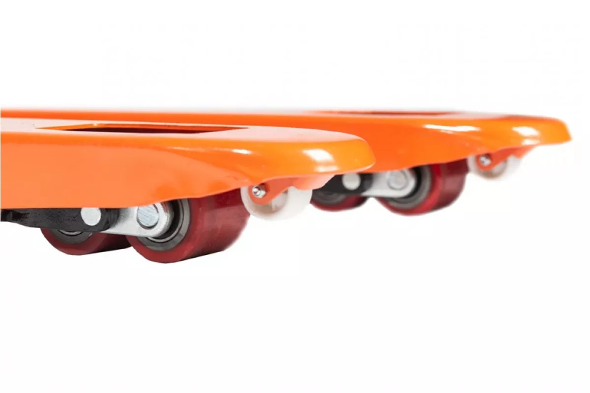 Гидравлическая тележка (рокла) ACR, 5 т, Вилы: 1150 Х 550, СибТаль, полиуретановые колеса - фото 4