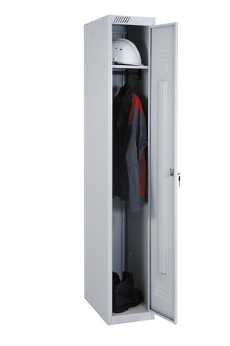 Металлический шкаф для одежды ШРС-11-300 (1850х300х500)