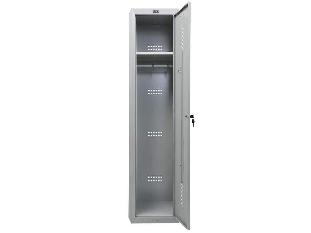 Шкаф для раздевалок усиленный ML 01-40 доп. модуль (LS-001-40) (1830x400x500) - фото 3