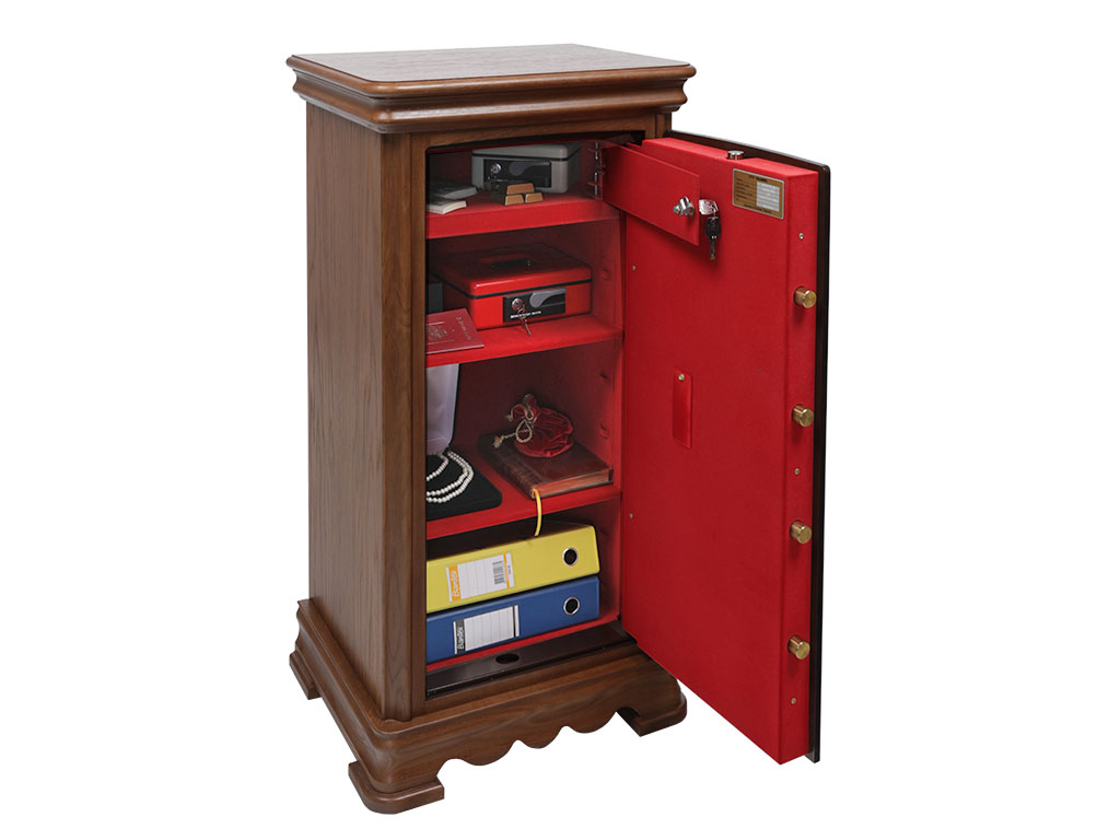 Взломостойкий сейф в дереве VALBERG КАРАТ-90T EL Д - фото 3