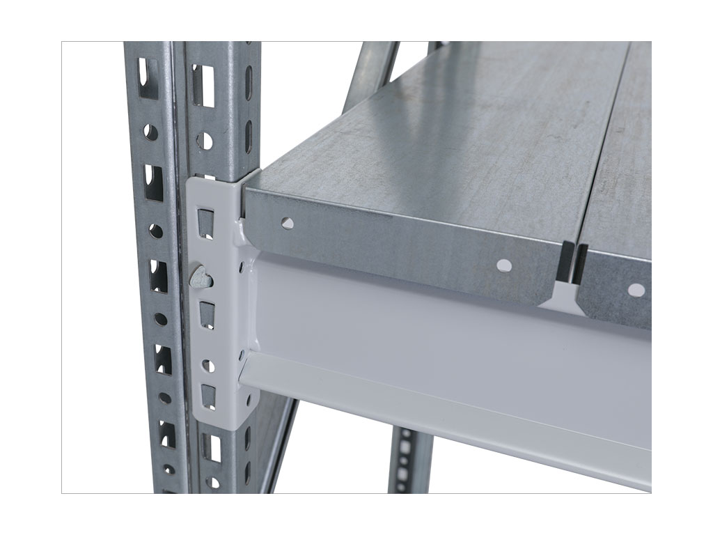 Стеллаж среднегрузовой MS PRO 2500x900x800 (4 яруса) - фото 4