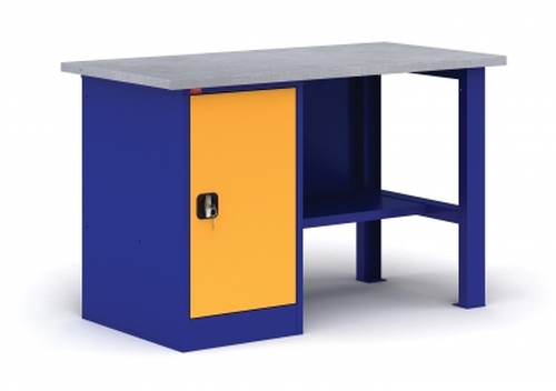 Верстак  однотумбовый ВП-2/1.4 (860x1390x685)