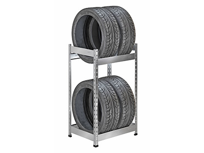 Стеллаж SB 1153x688x525 для хранения 4 шин оцинкованный