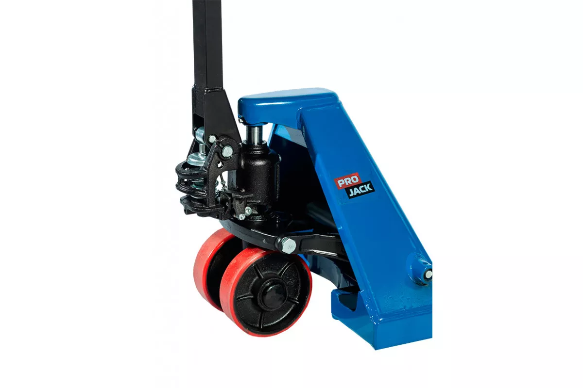Гидравлическая тележка (рокла) AC, 2,5 т, Вилы: 1150 Х 540, PRO JACK, полиуретановые колеса - фото 2