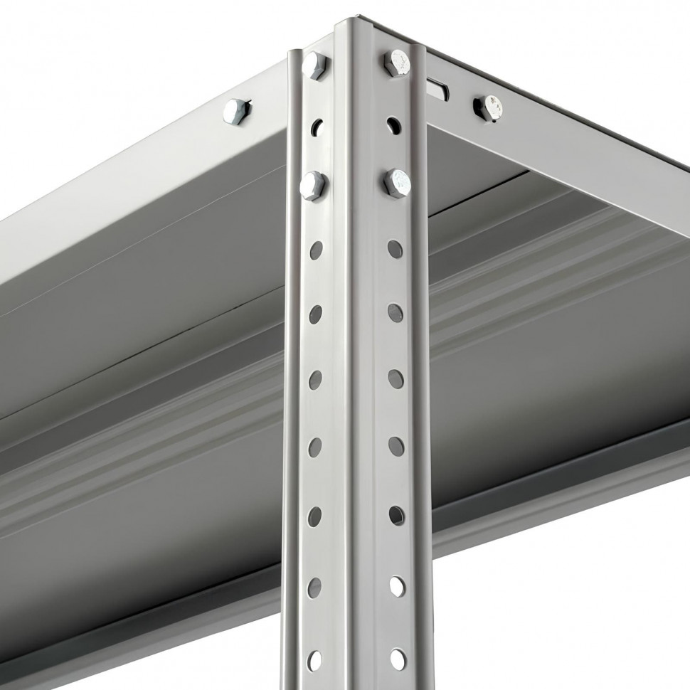 Стеллаж металлический MS Hard 3000x1000x400 (4 полки) - фото 3