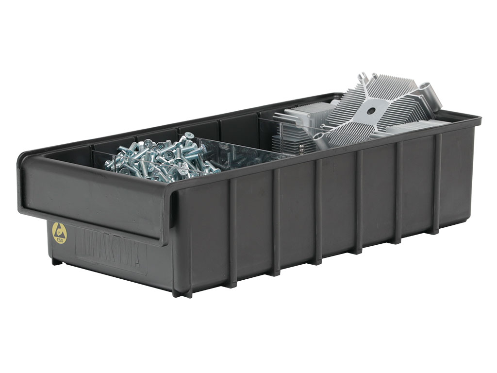 Ящик пластиковый Практик ESD 400x185x100 - фото 2