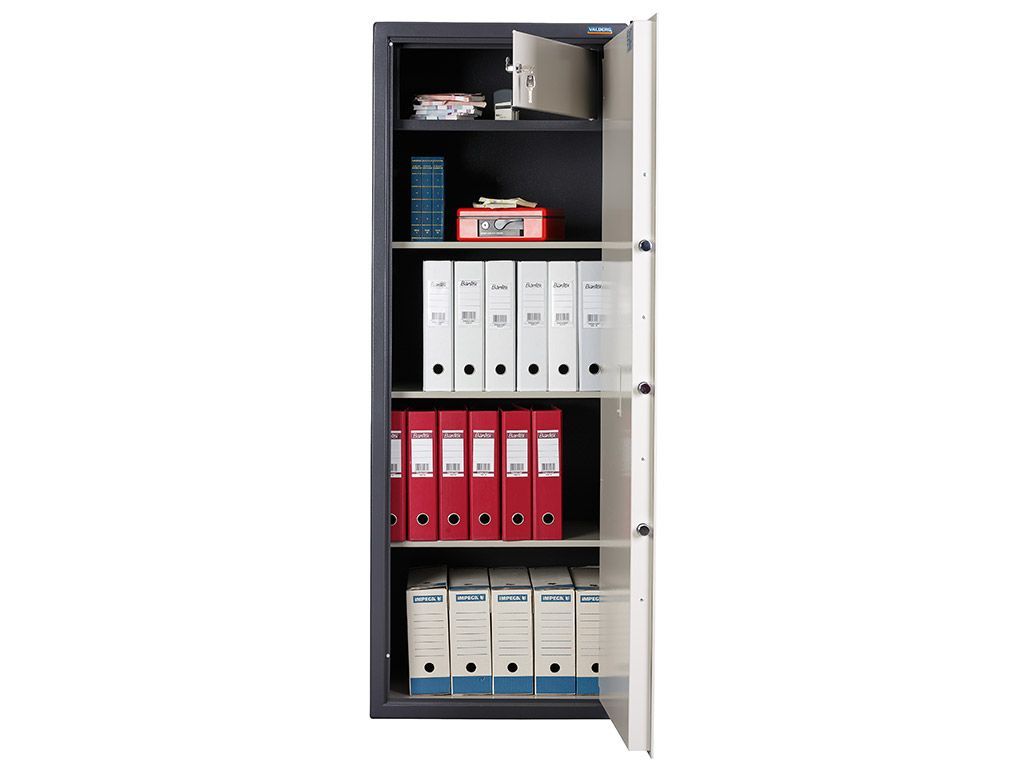 Офисный сейф VALBERG ASM 165T EL графит - фото 3