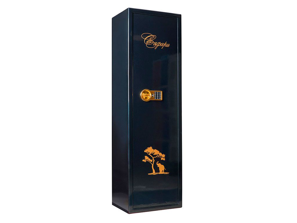 Оружейный сейф  VALBERG САФАРИ EL GOLD (вишневый)