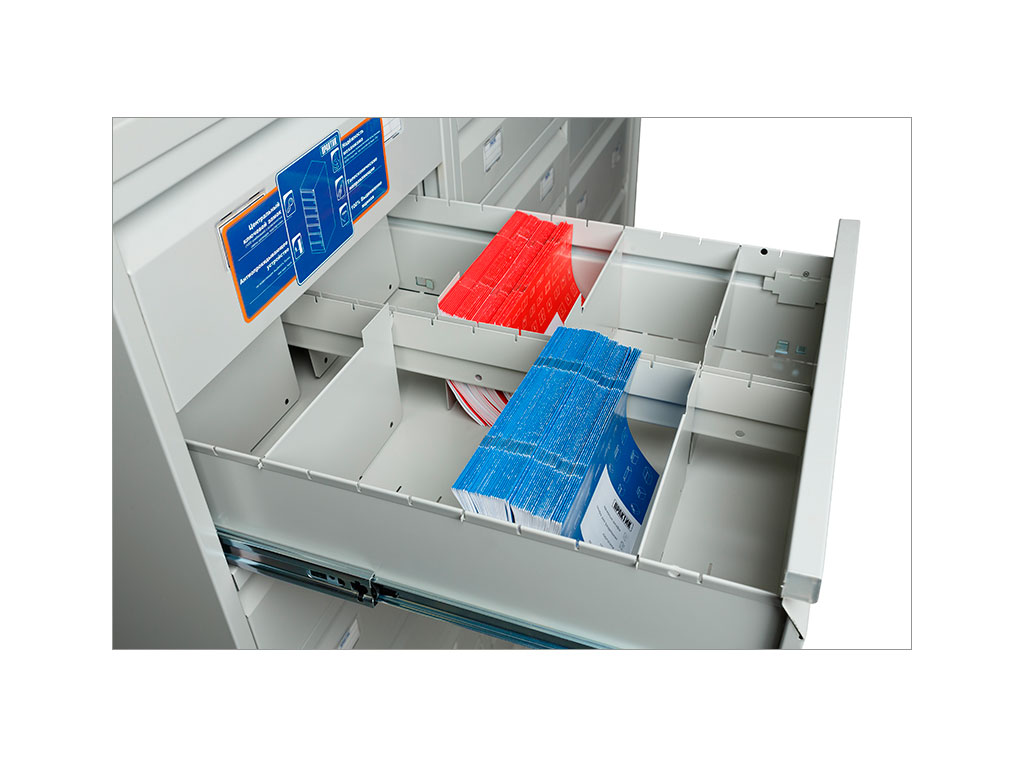 Картотечный шкаф AFC-07 (1327x515x631) - фото 4