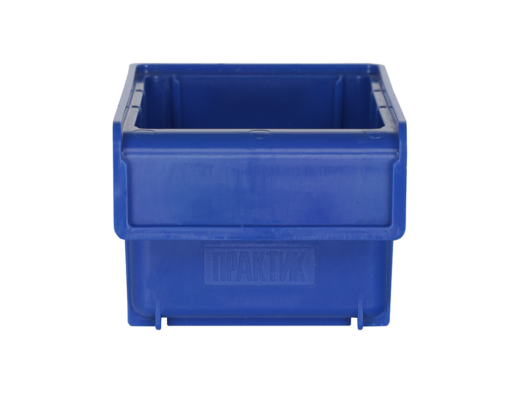 Ящик пластиковый Практик 170x105x80 синий - фото 2