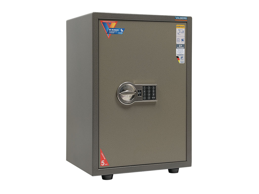 Офисный сейф VALBERG ASM-63T EL - фото 3