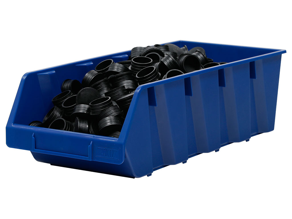 Ящик пластиковый Практик 500x230x150 синий - фото 3